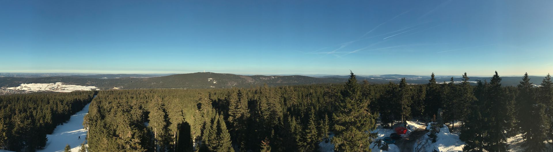 Ausblich vom Asenturm auf dem Ochsenkopf