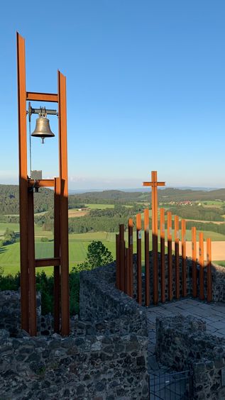 St. Ägidiuskapellel auf der Burgruine Waldeck