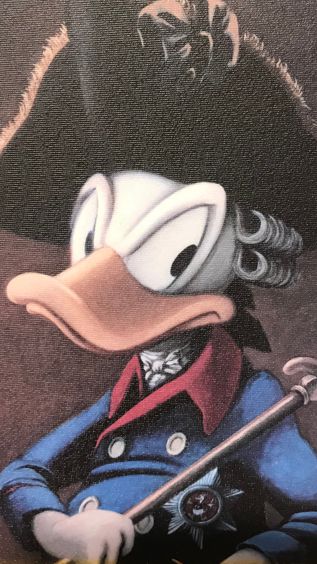 Donald Duck als Napoleon_Bonaparte