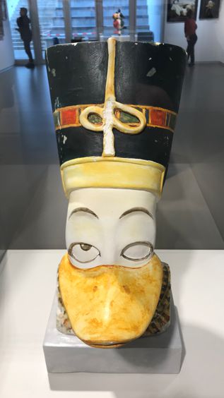 Donald Duck als Pharao Tutanchamun