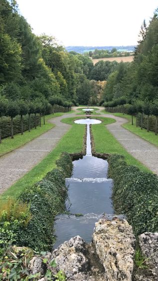 Die Parkanlage der Markgrafen