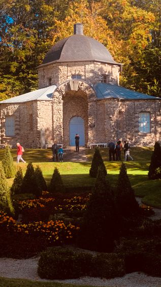 Morgenländischem Bau im Felsengarten Sanspareil