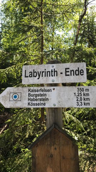 Ein Ausflug in das Felsenlabyrinth