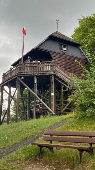 Die Knoxhütte bei Obernsees