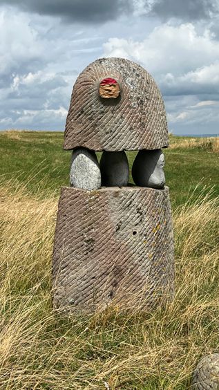 Skulptur Samen der Zeit