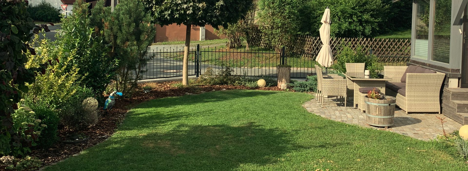 Ferienwohnung Monika - Gartenbild